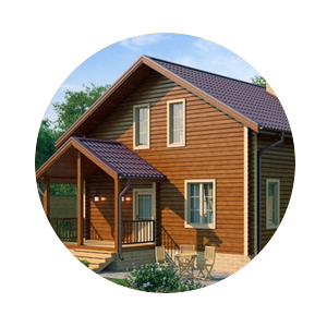 Проекты домов из бруса