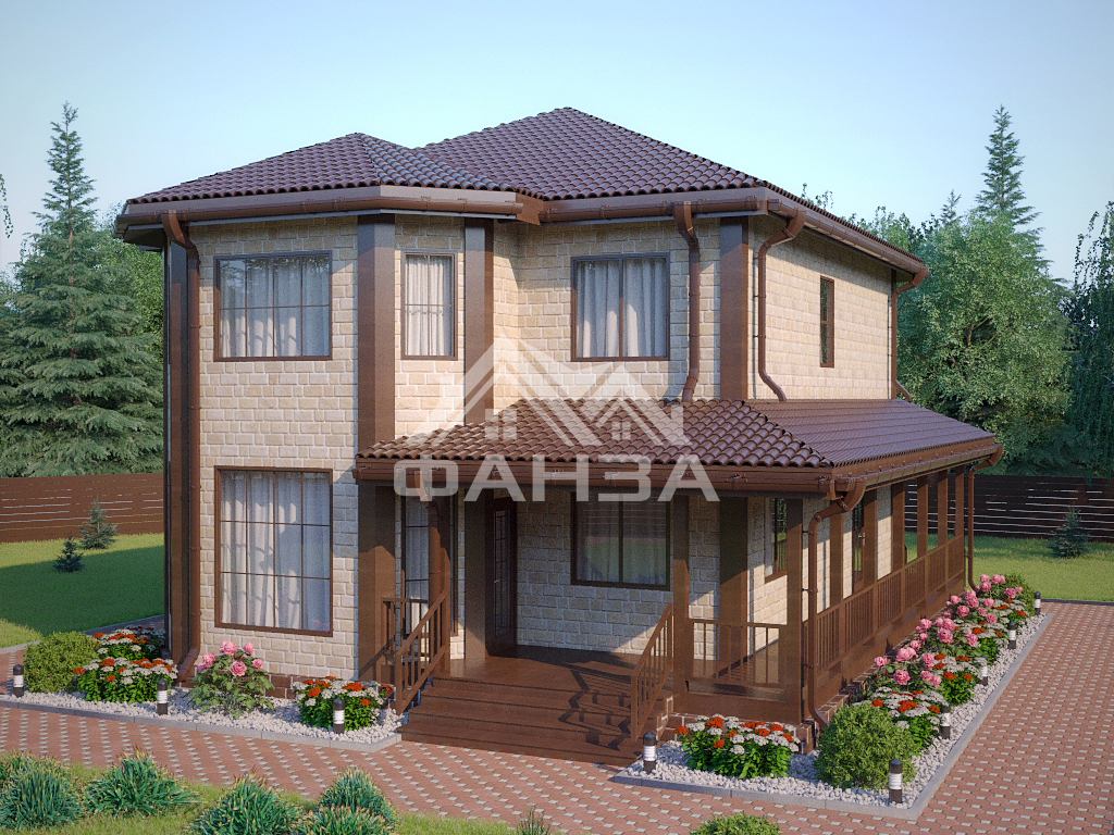 Проект «Престиж» | Каркасный дом 9х12