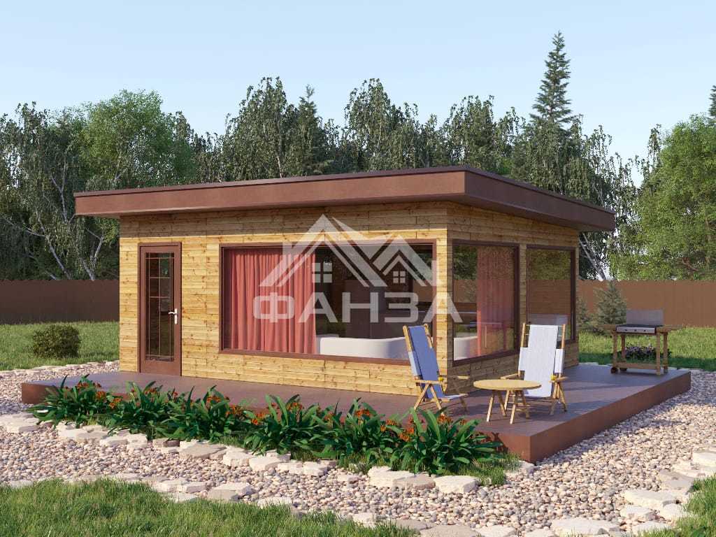 Проект «Сиена» | Дачный домик 5х6