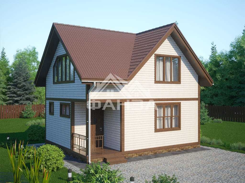 Проект «Леон» | Дачный домик 6х7