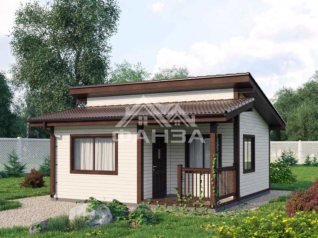 Проект «Нова» | Дачный домик 6х6